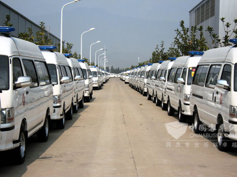 Kinglong Bus ได้รับคำสั่งซื้อรถโดยสารขนาดเล็กจำนวน 291 คันจากมณฑลเสฉวนและกานซู่