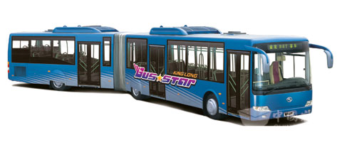 รถโดยสาร King Long 18 เมตร ให้บริการ Xiamen BRT