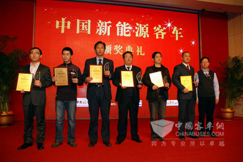 Kinglong ชนะรางวัลรถบัสพลังงานใหม่ยอดเยี่ยม