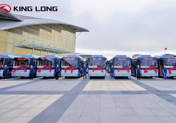 KingLong New Energy Bus ส่งมอบให้กับ Nan'an สำเร็จแล้ว